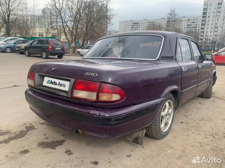 ГАЗ 3110 Волга 2.4 МТ, 2001, 115 000 км