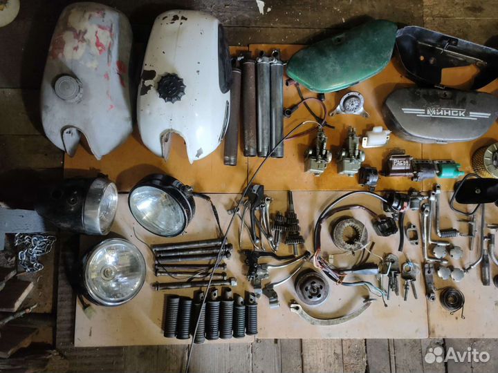 Запчасти на мотоцикл Минск