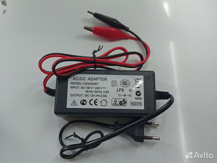 Зарядное устройство для аккумуляторов 12v 2A