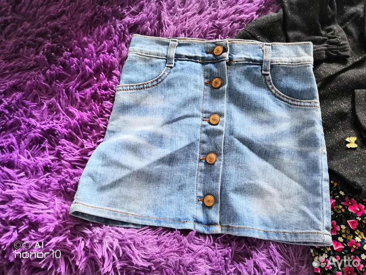 Пакет вещей для девочки 134-140