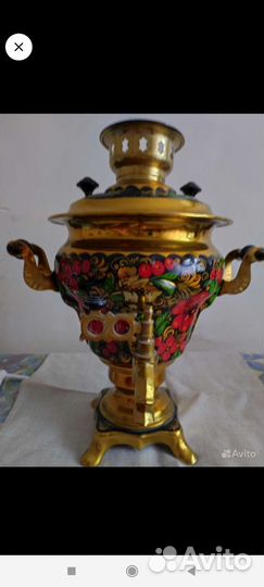 Самовар электрический расписной