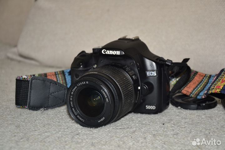Canon 500d + объектив 18-55 is