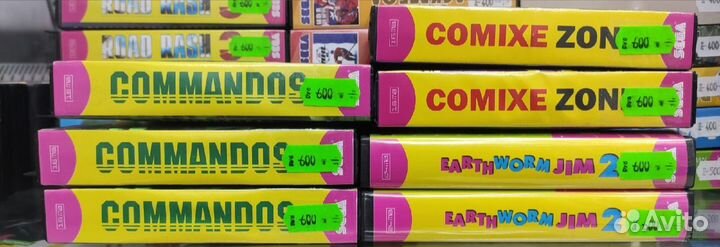 Картриджи sega\dendy