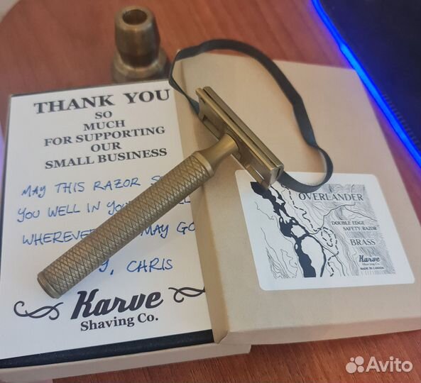 Бритвенный станок Carve Overlander с подставкой