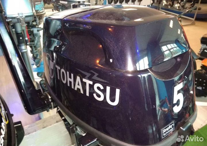 Лодочный Мотор Tohatsu (Тохатсу) 5лс бу 4т