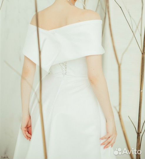 Свадебное платье А-силуэт