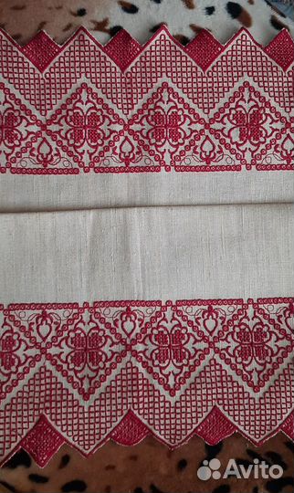 Полотенце лен с вышивкой