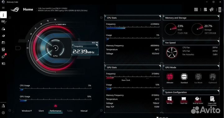 Asus ROG Strix Scar 17 (i9/3080)