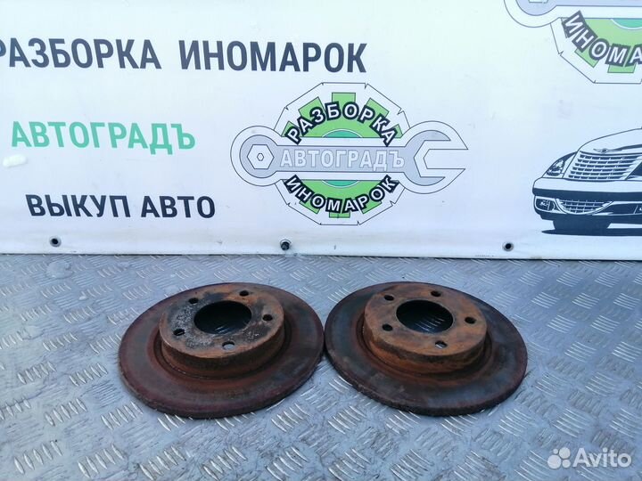 Диски задние тормозные Mazda 626 GE 95г