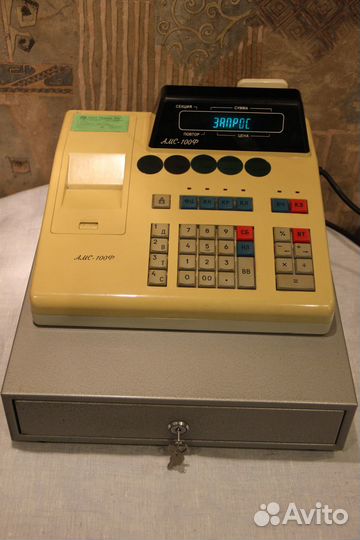 В коллекцию контрольно-кассовая машина Ккм Амс100Ф