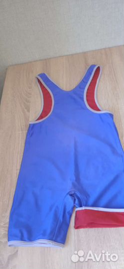 Детское двустороннее борцовское трико