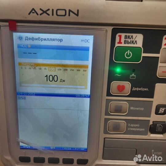 Дефибриллятор axion дки-н-11 2015 год