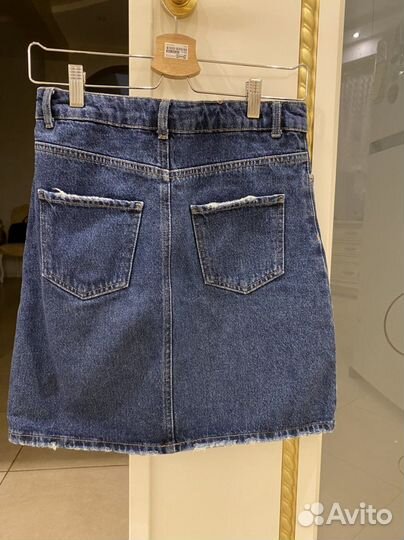 Юбка джинсовая