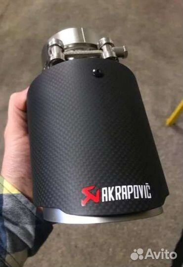 Насадка на глушитель акрапович