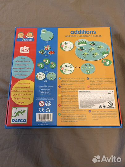 Djeco игры на счет