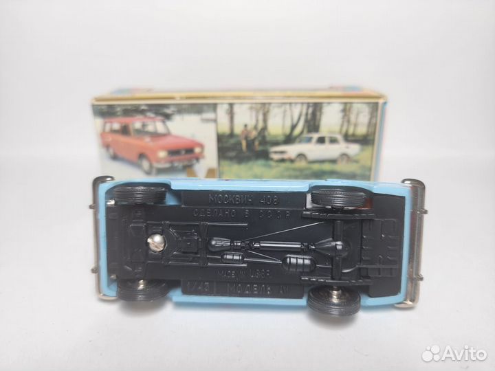 Москвич 408 А1 медпомощь СССР 1:43