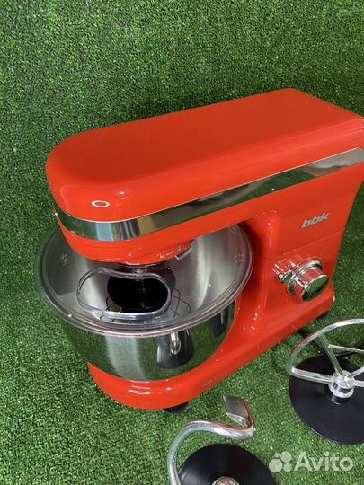 Миксер планетарный ввк квм1042 красный