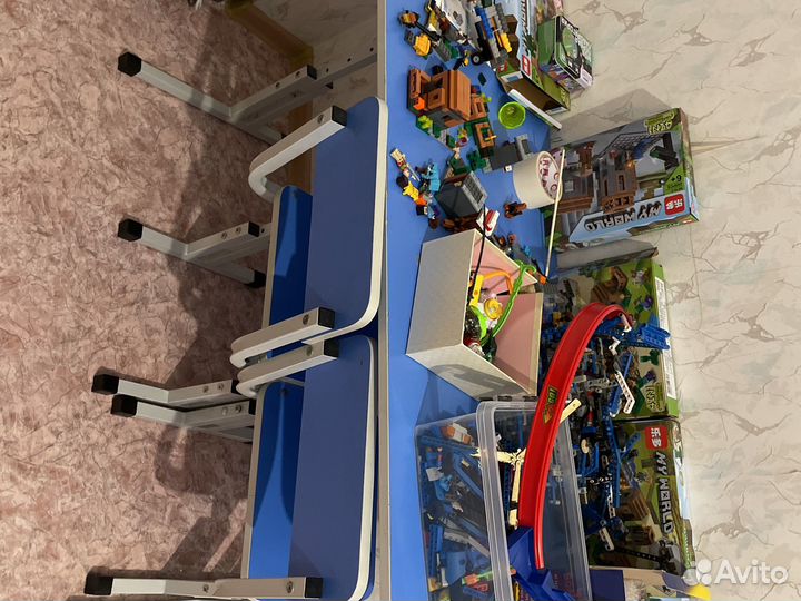 Детский стол и стул растущая парта