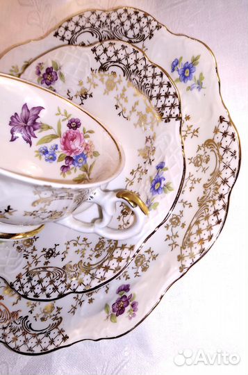 Чайное трио фарфор Winterling Германия