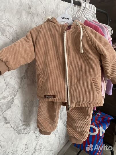 Костюм демисезонный для девочки 86 92