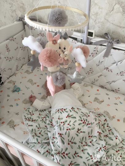 Бортики в детскую кроватку