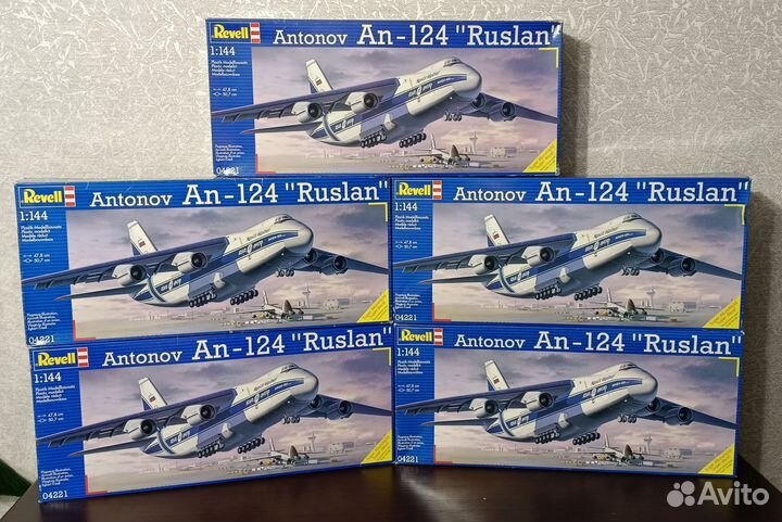 Модель самолёта Ан-124 