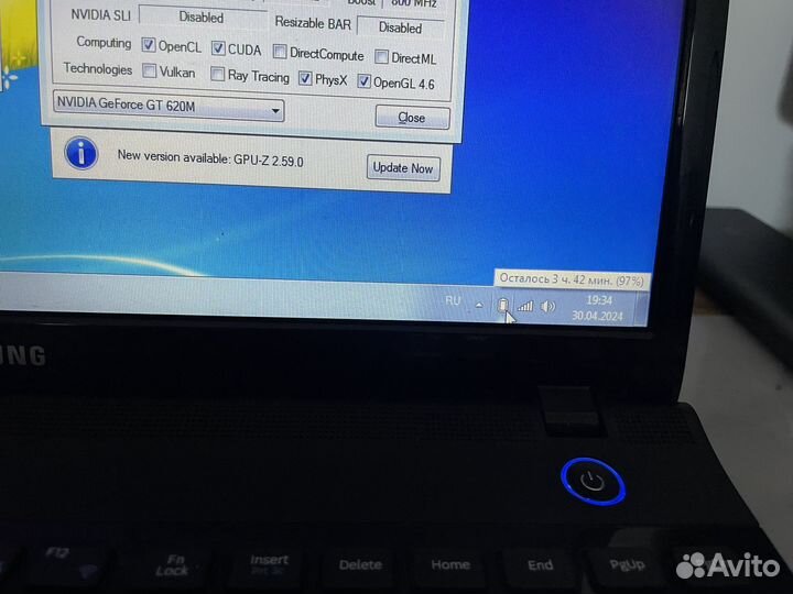 Ноутбук Samsung NP300E5C Pentium/GT620M/6GB/HDD