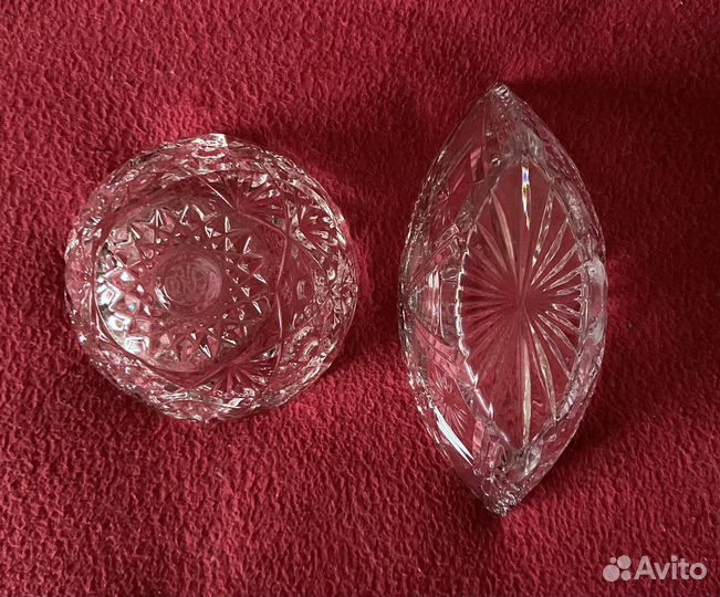 Салатники хрусталь СССР