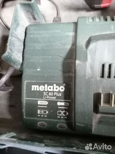 Шуруповерт metabo