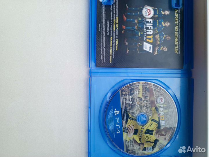 Диск на ps4 фифа 17