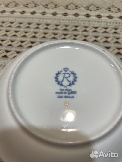 Reichenbach и Wallendorf чайная тройка и кофейная