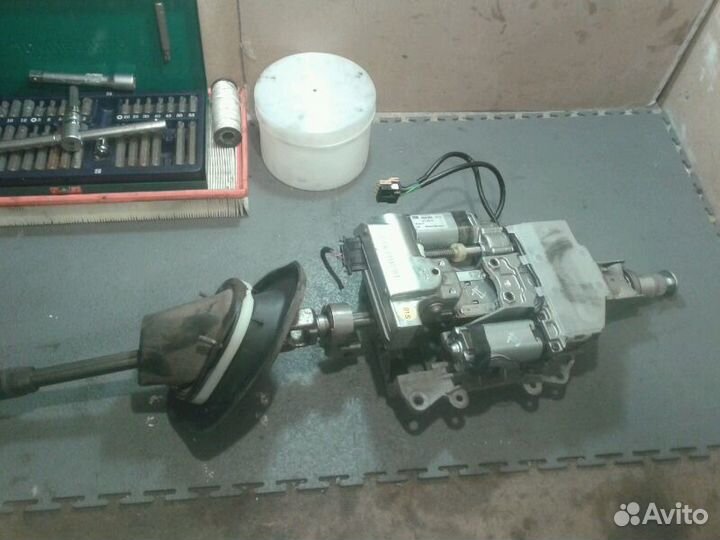 7l0419501n Рулевая электроколонка vw touareg