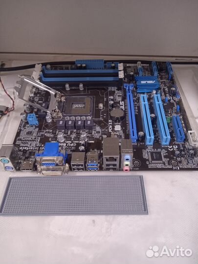 Материнская плата asus p8b75-m сокет 1155