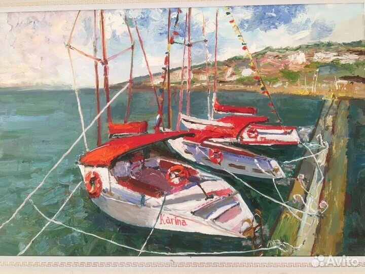 Картины написанные в Крыму холст масло