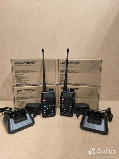 Рация Baofeng UV-5R 5W цена за 1шт