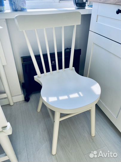 Стул IKEA norraryd из массива дерева