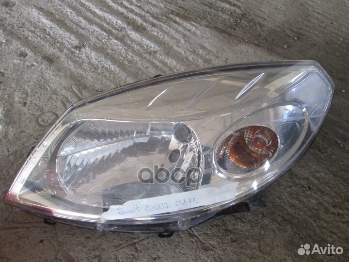 Фара L renault 8200 733 878 8200 733 878 renault