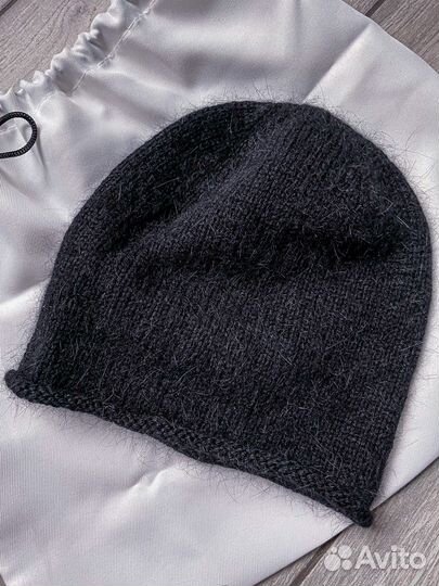 Шапка бини пух норки