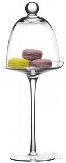 Подставка блюдо для десертов стеклянная конфетница