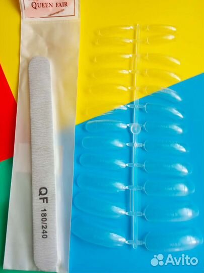 Набор для наращивания ногтей. полигель 3шт