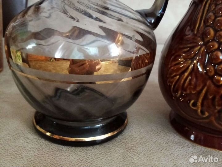 Вазы, кувшин, графин, чайник