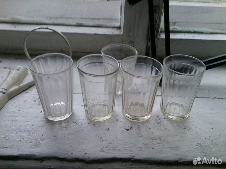 Стаканы граненые СССР