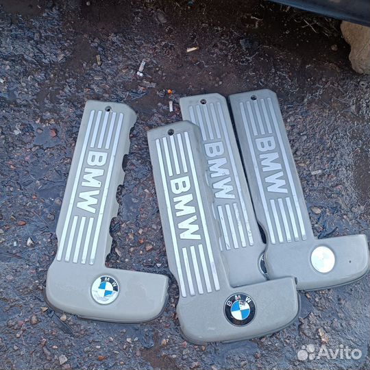 Bmw e39 пластик мотора м57