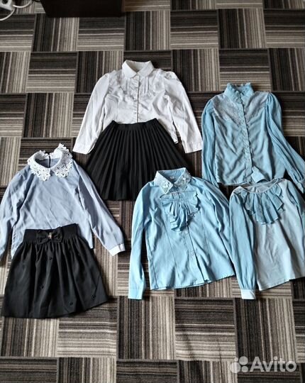Школьная форма для девочки 134 пакетом