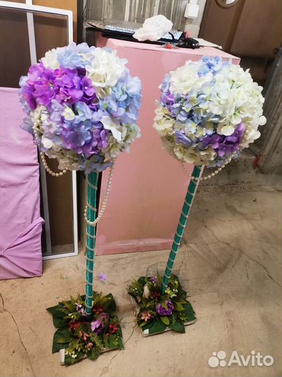 Столбы для декора