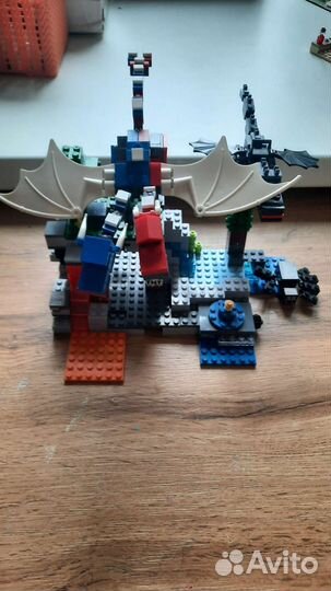 Lego майнкрафт драконы