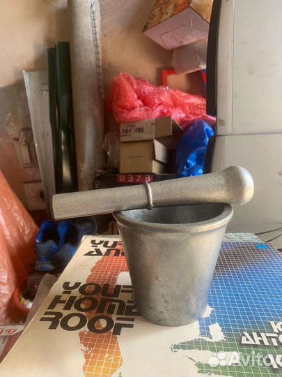 Ступка с пестиком СССР