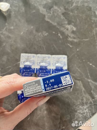 Линзы контактные acuvue oasys двухнедельные