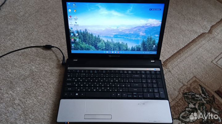 Ноутбук packard bell tm 82