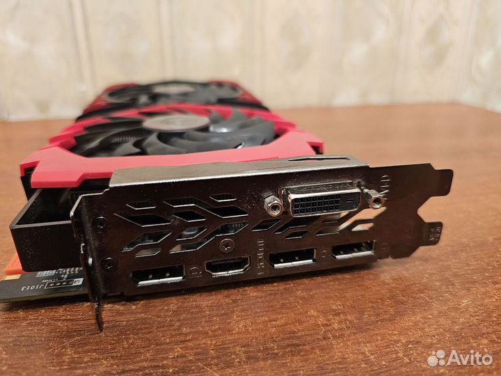 Видеокарта MSI GeForce GTX 1080 gaming X